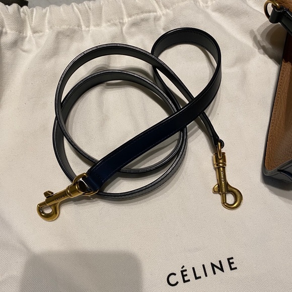 **SOLD** Céline | Multicolor Chalk Navy Calfskin - Picture 9 of 13
